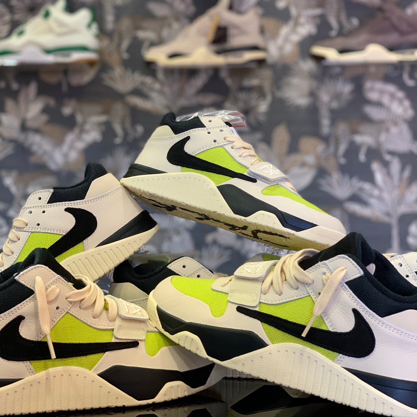 Sneakers Nike Air Jordan Jumpman Jack TR Travis Scott Bright Cactus SKU FZ8117-102 da Uomo e Donna | Deda Roma