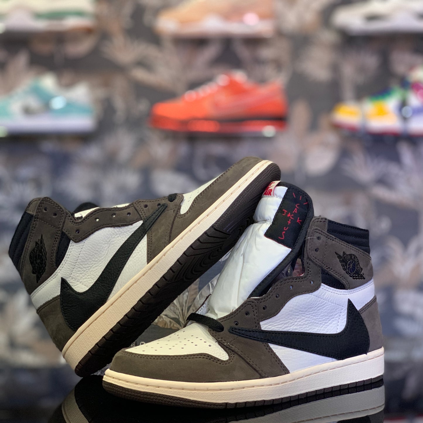 Sneakers Nike Air Jordan 1 High OG SP Travis Scott Mocha da Uomo e Donna | Deda Roma