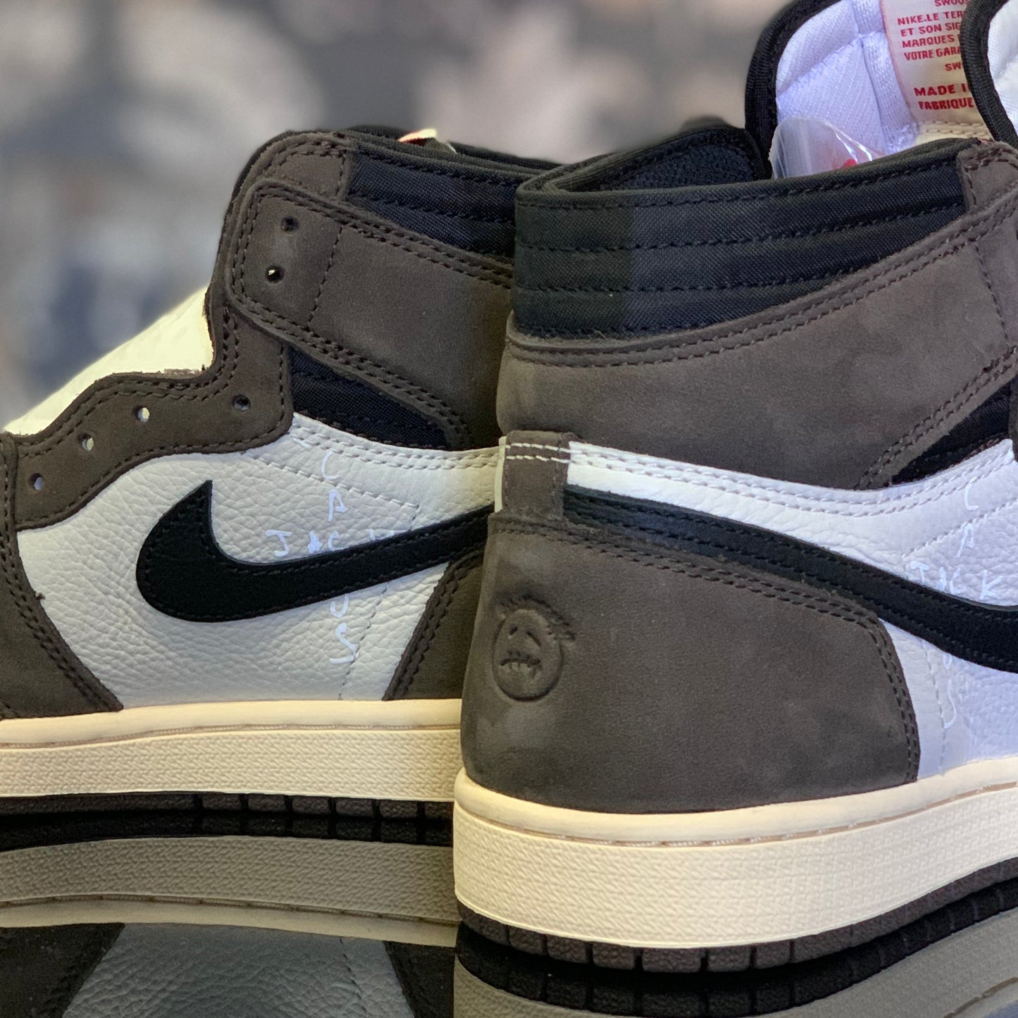 Sneakers Nike Air Jordan 1 High OG SP Travis Scott Mocha da Uomo e Donna | Deda Roma