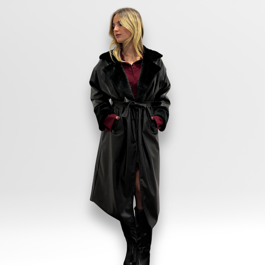 Trench in Ecopelle | Trench Audrey | Deda Roma