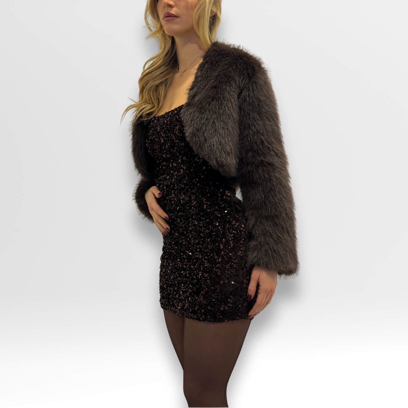 Eco Pelliccia Donna | Modello Tessa | Deda Roma