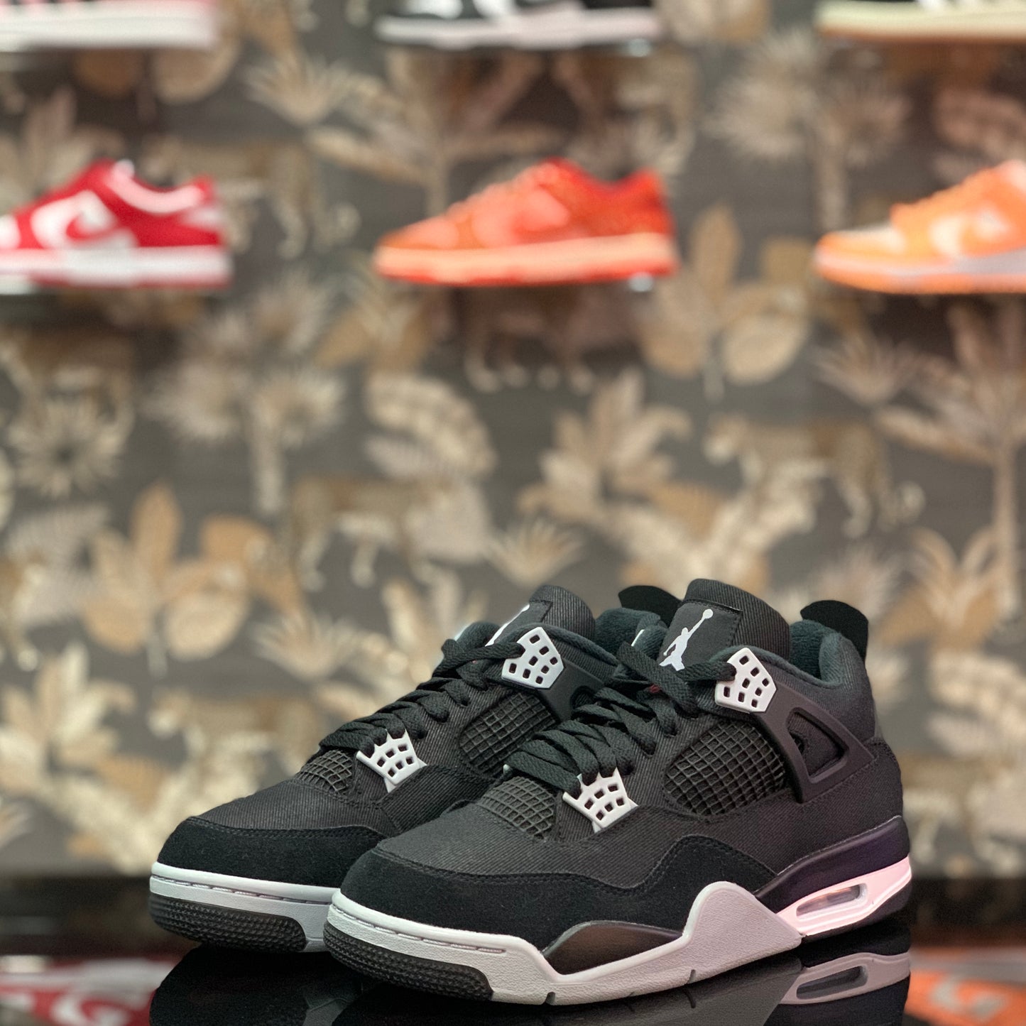 Sneakers Nike Air Jordan 4 Black Canvas  DH7138-006 da Uomo e Donna | Deda Roma