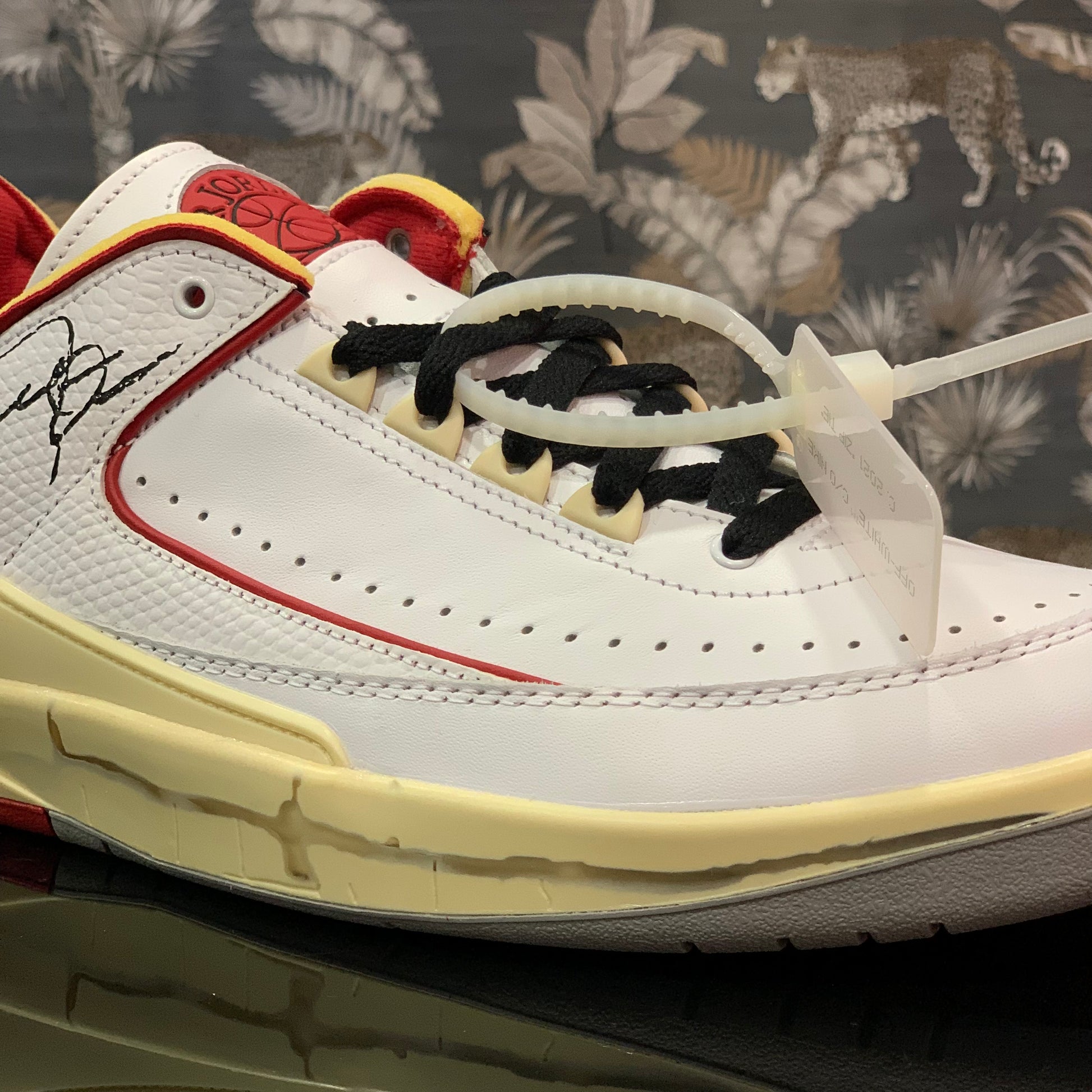 Nike Air Jordan 2 Low Off-White White Red | Le Sneakers Nike - Jordan - Adidas più esclusive da Deda Roma (Monteverde)