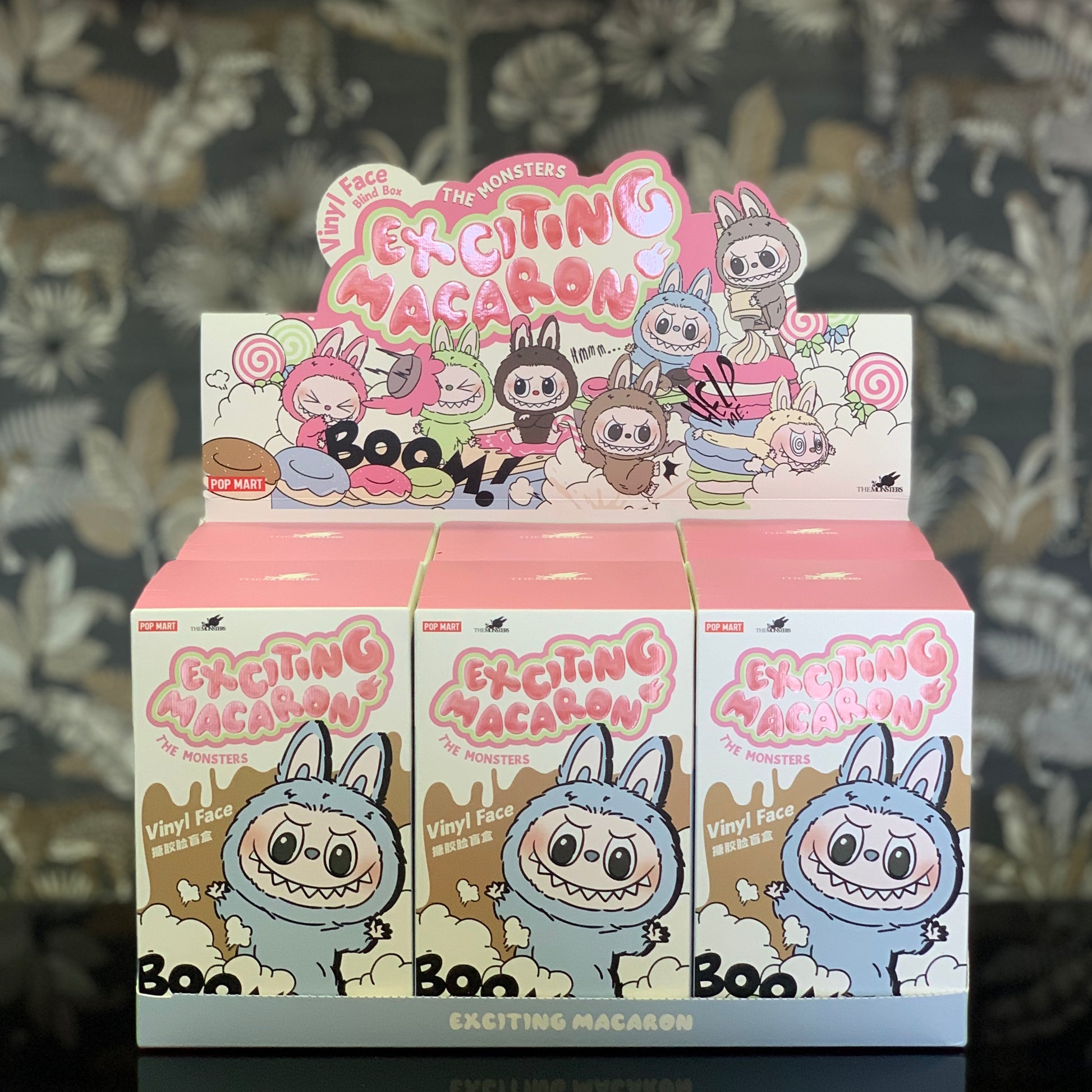 the monsters macaron Pop Mart Labubu The Monsters Tasty Macaron Vinyl Face ORIGINAL exclusi – Deda Roma