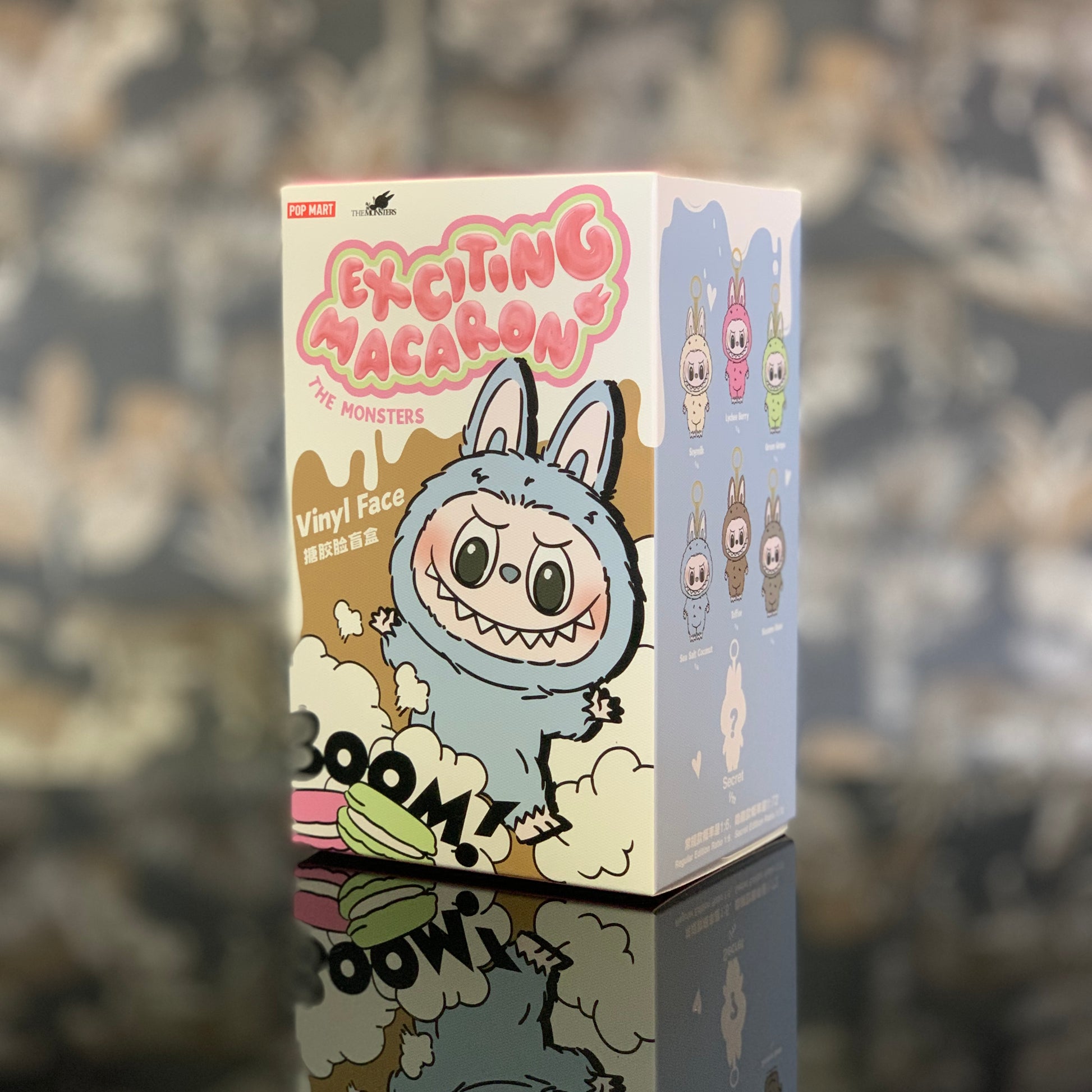 the monsters macaron Pop Mart Labubu The Monsters Tasty Macaron Vinyl Face ORIGINAL exclusi – Deda Roma