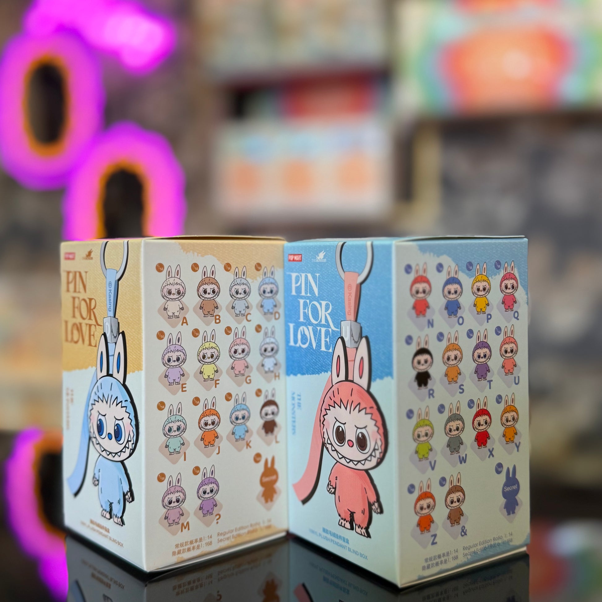 Pop Mart Labubu The Monsters Pin For Love Vinyl Plush