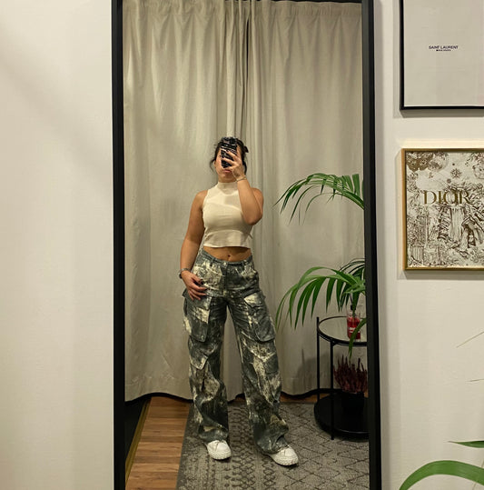 Tie-Dye Cargo Pants