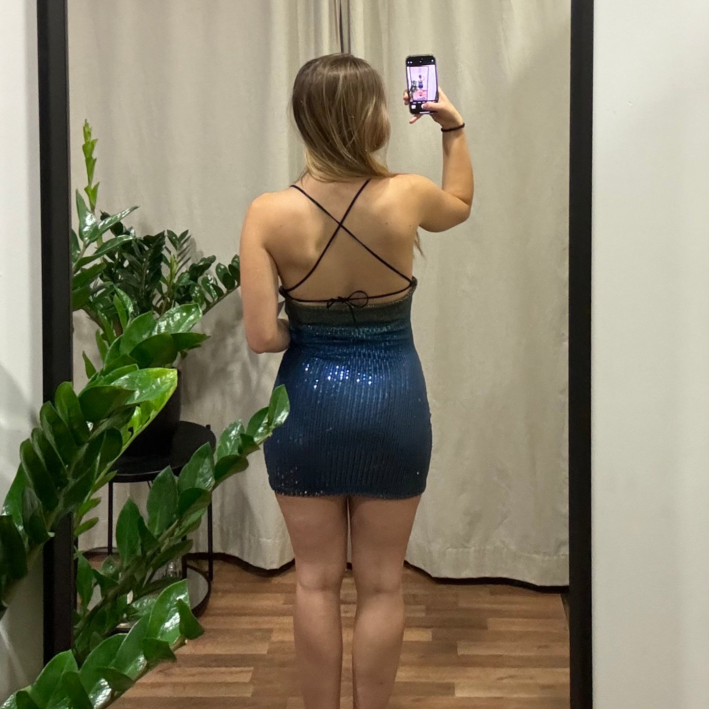 Minidress Teal