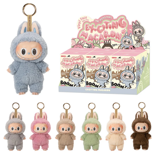 Scopri i nuovissimi Pop Mart Labubu The Monsters Tasty Macarons Vinyl Face! Il Pop Mart Labubu The Monsters Tasty Macarons Vinyl Face può essere utilizzato come portachiavi o accessorio di moda per completare il tuo stile personale. Scatola sigillata e completo di tutti i suoi accessori. I Pop Mart Labubu The Monsters Tasty Macarons Vinyl Face sono rari e difficilissimi da trovare! Acquistalo prima che finisca! Disponibile da Deda Roma, a Roma in zona Monteverde