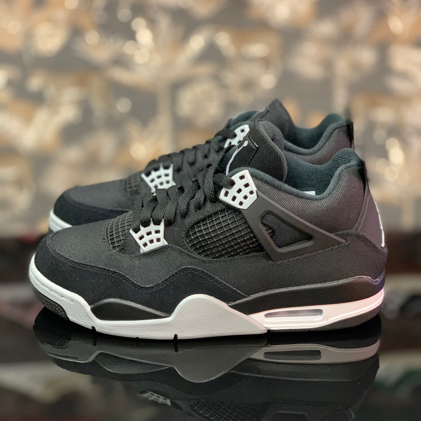 Sneakers Nike Air Jordan 4 Black Canvas  DH7138-006 da Uomo e Donna | Deda Roma