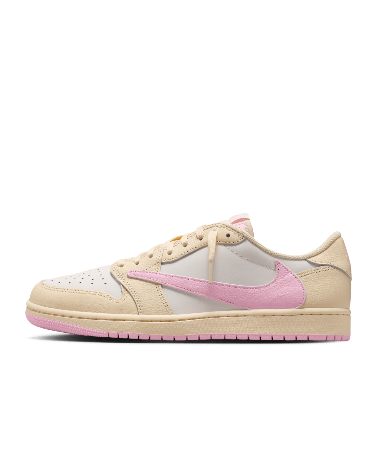 Acquista le Jordan 1 Low Retro OG SP Travis Scott Shy Pink in esclusiva da DEDA ROMA. Sneakers originali in edizione limitata, spedizione rapida e gratuita con possibilità di ritiro a Roma in negozio fisico in via di Monteverde 5d.