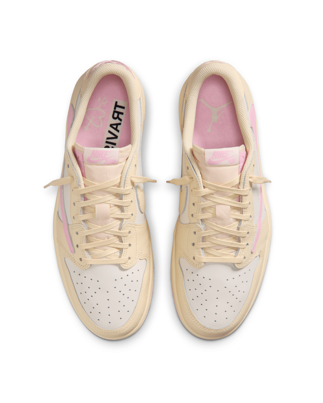 Acquista le Jordan 1 Low Retro OG SP Travis Scott Shy Pink in esclusiva da DEDA ROMA. Sneakers originali in edizione limitata, spedizione rapida e gratuita con possibilità di ritiro a Roma in negozio fisico in via di Monteverde 5d.